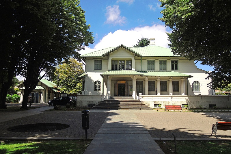 Entrada do Museu Regional de la Araucanía em Temuco