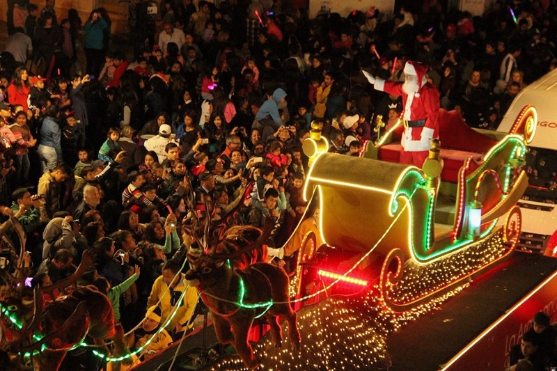 Desfile de Natal em Temuco
