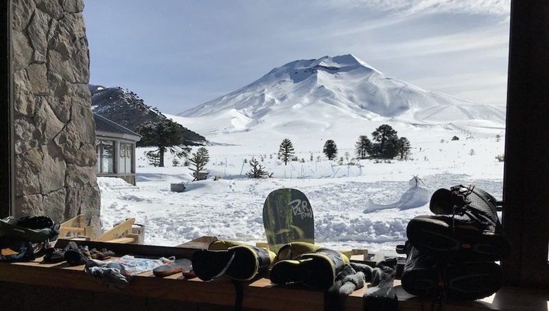 Centro de Ski Corralco perto de Temuco