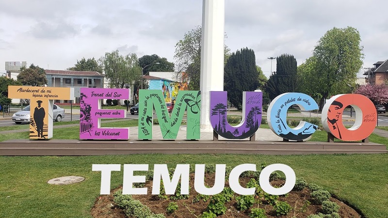 Letreiro de Temuco