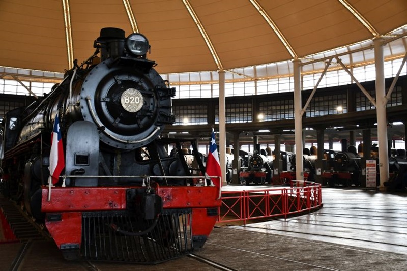 Museu Nacional Ferroviário Pablo Neruda em Temuco