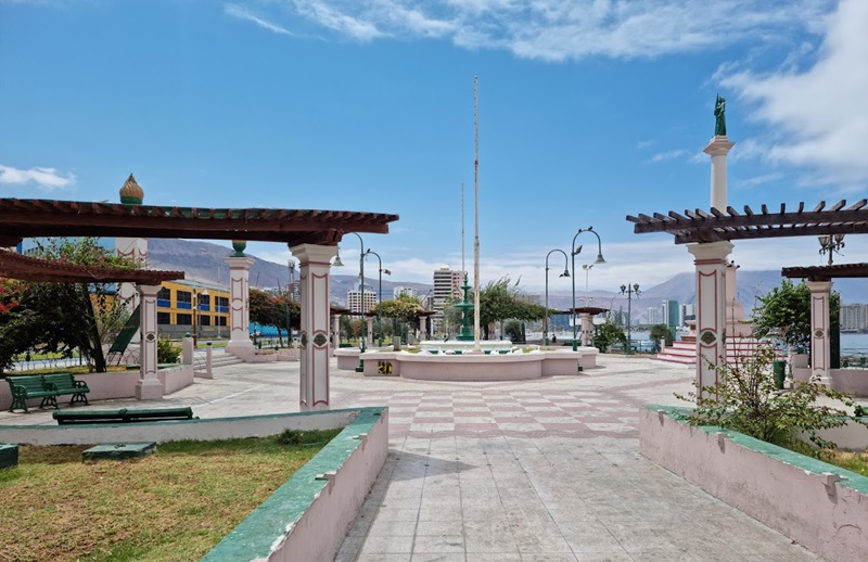 Plaza Slava em Iquique